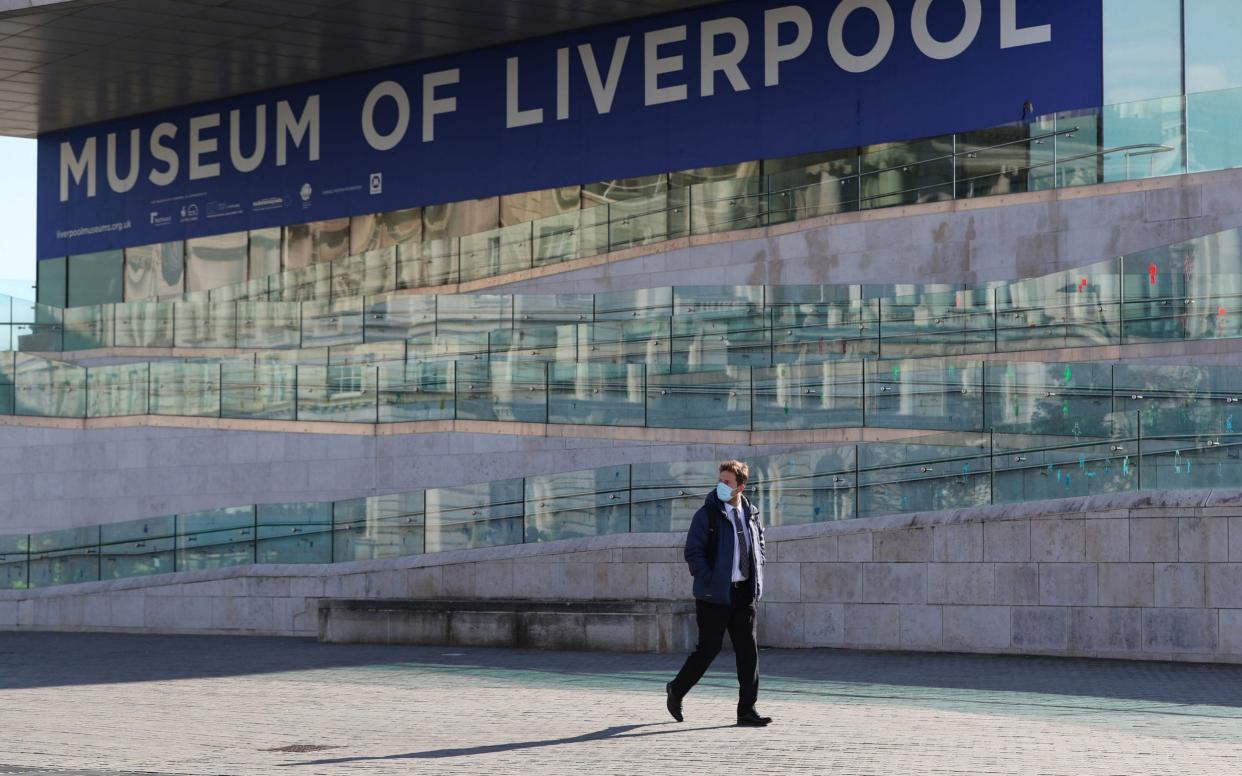 The Liverpool City Region, comprising 1.6 million people, is in tier three, by which the harshest level of Covid restrictions are imposed -  Peter Byrne/PA