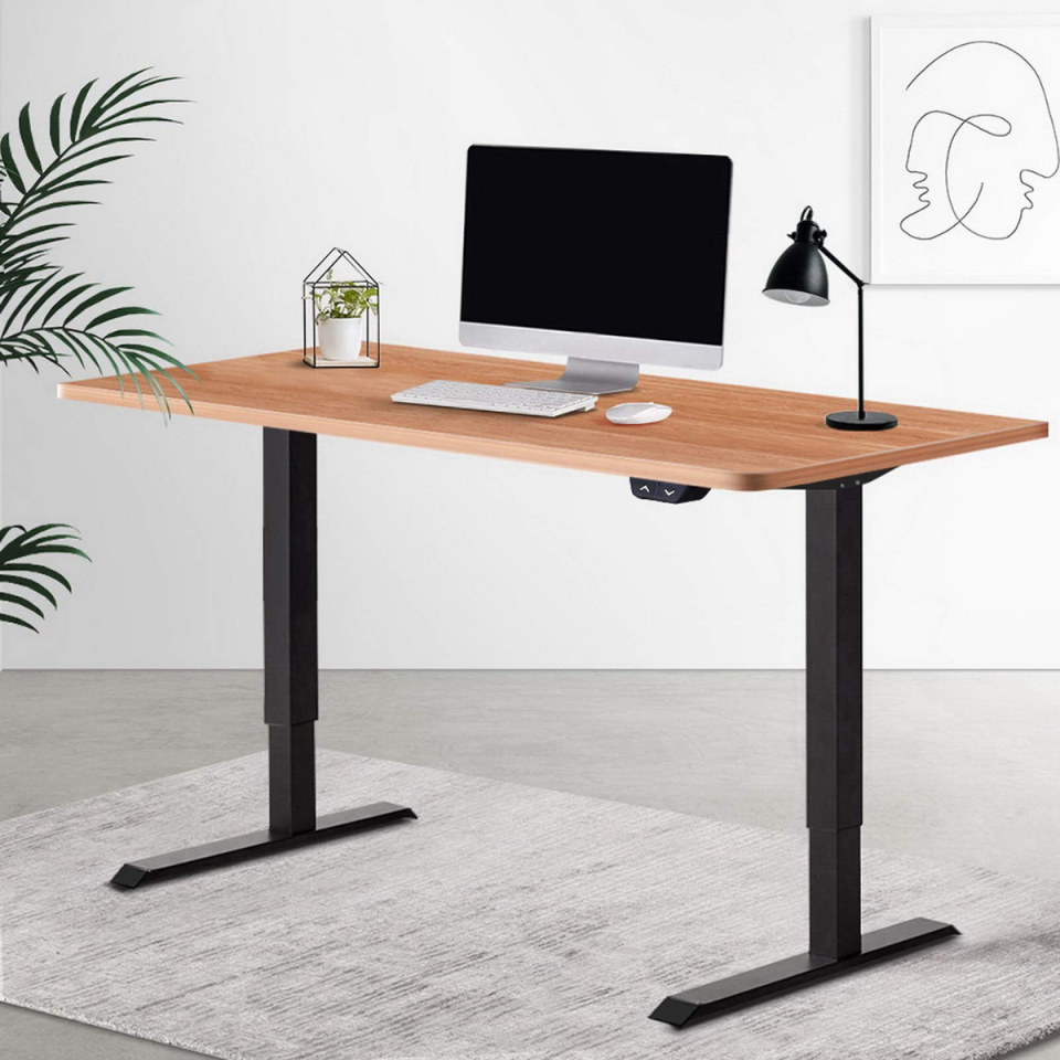 Standing desk with desktop, from Amazon