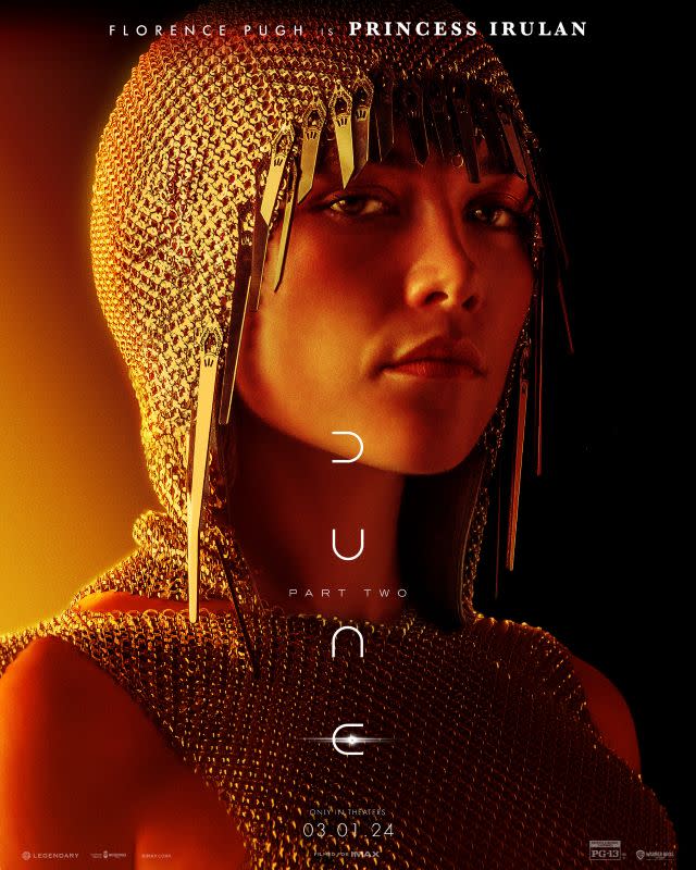 Florence Pugh Dune Part Two poster