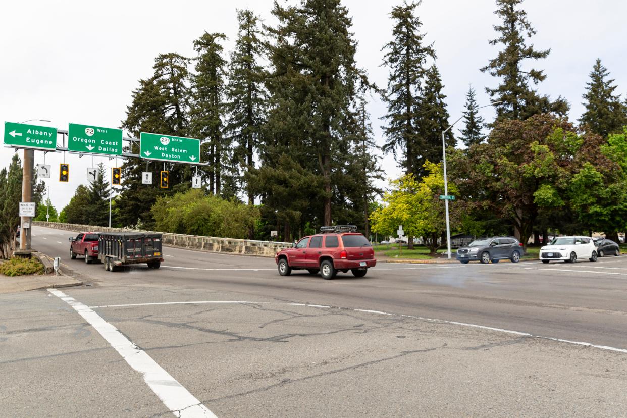 The intersection of Commercial St NE and Marion St NE had the second highest number of crashes in the Salem area from 2018-2022i, according to the Oregon Department of Transportation.