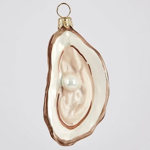 Oyster Christmas Tree Decoration ​ - Credit: The Conran Shop