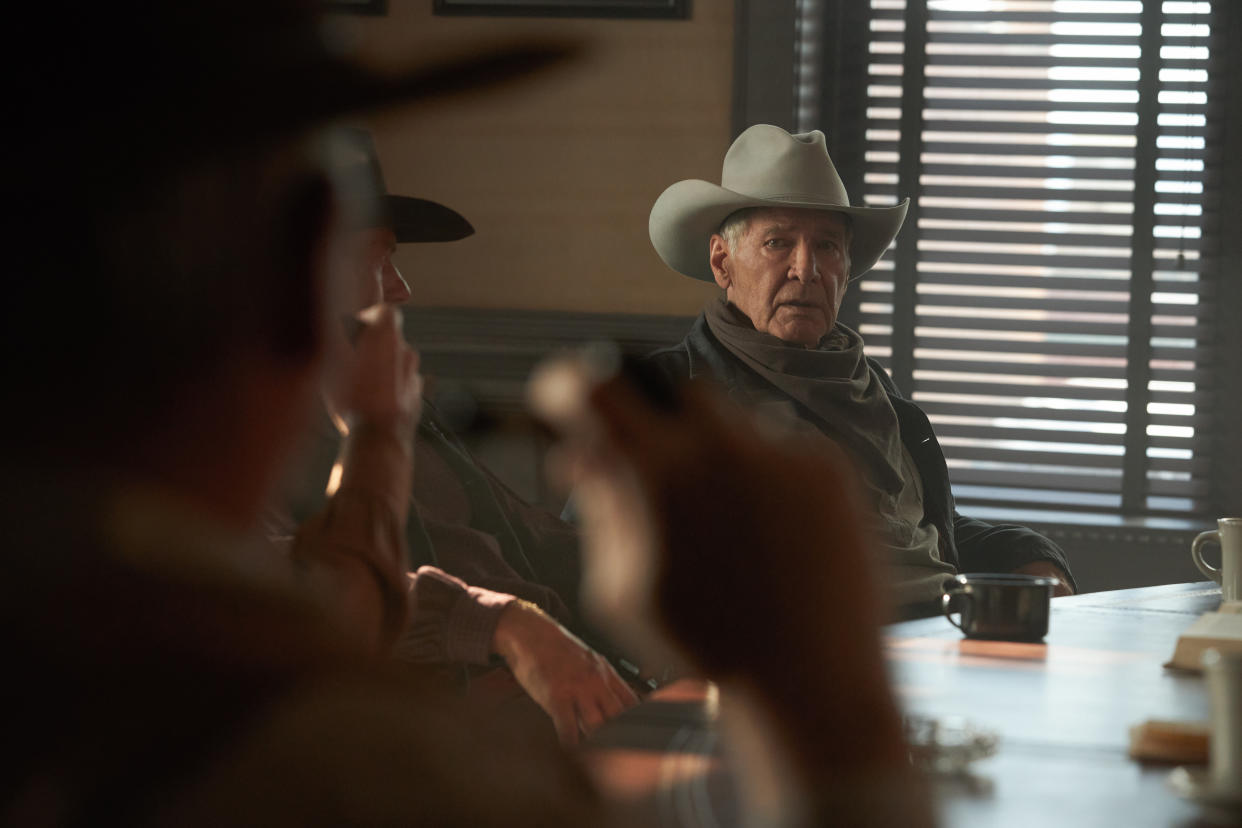 Harrison Ford as Jacob Dutton in the Yellowstone prequel, 1923. (Photo: Emerson Miller/Paramount+)