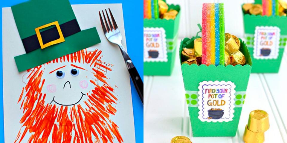 45 Easy St. Patrick's Day Crafts to Make With Your Little Leprechauns