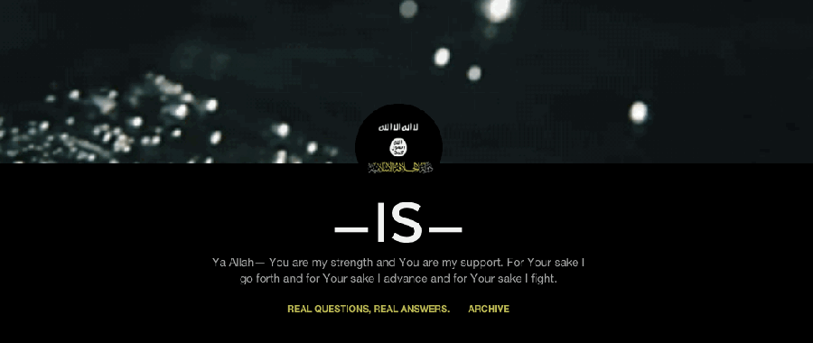 Take a Tour Through the ISIS Tumblr With This Armed, Cat-Loving Jihadi