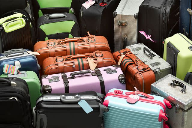 <p>Getty</p> Stock image of luggage