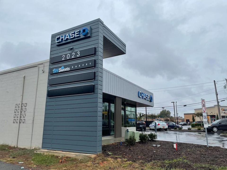 The Chase Bank on Beatties Ford Road is one many branches in the area. Chase is planning to add more locations in the Charlotte region.