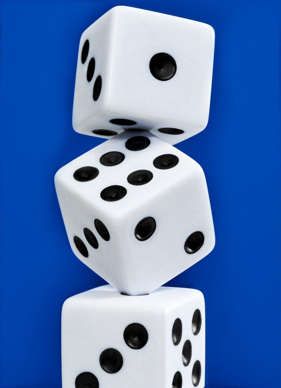 a group of dice