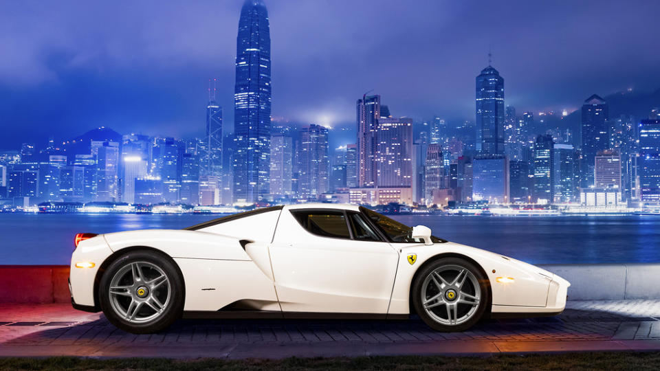 The 2003 Ferrari Enzo being auctioned online next week through RM Sotheby’s. - Credit: Desmond Chan, courtesy of RM Sotheby's.