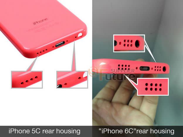 iPhone 6C 背蓋照片流出！與 iPhone 5C 類似