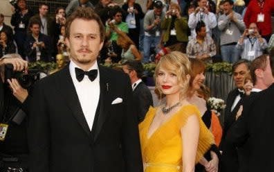 Heath Ledger and Michelle Williams at the 2006 Academy Awards - Chris Polk