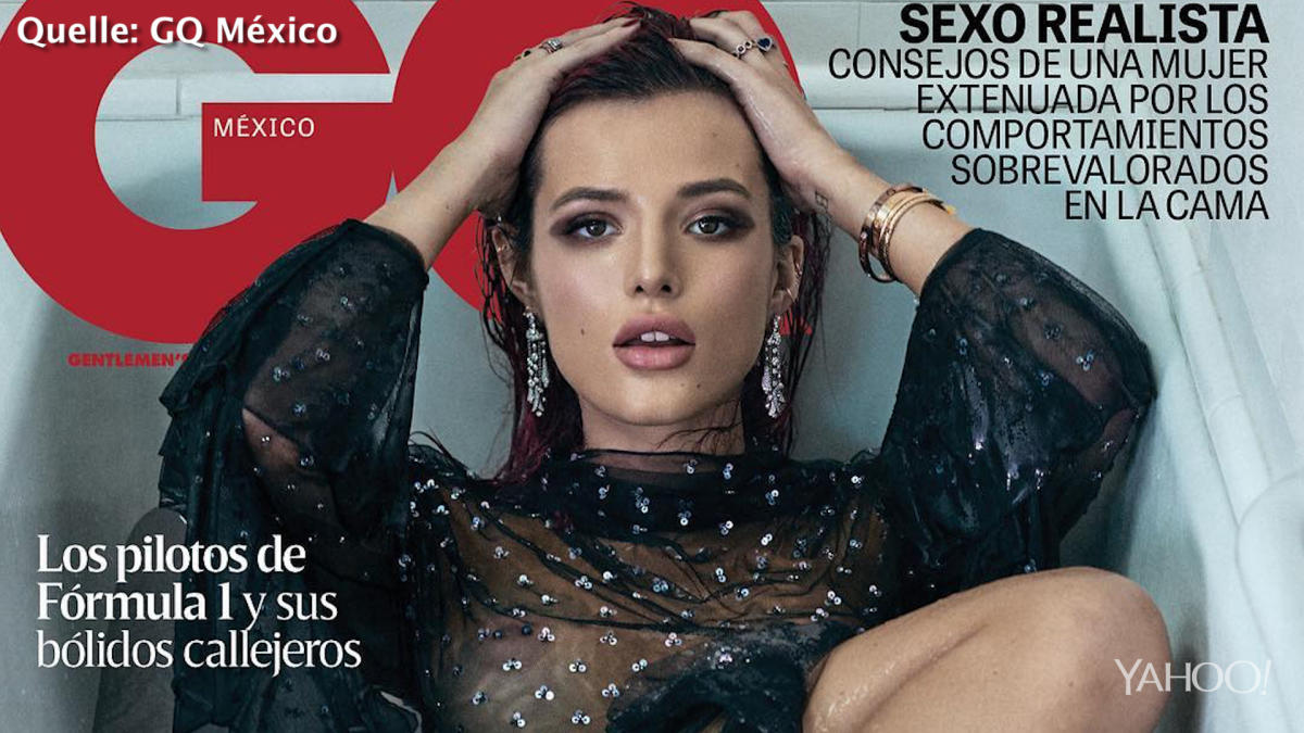 Schauspielerin Bella Thorne Lässt Für Gq Mexiko Die Hüllen Fallen