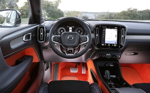 XC40 interior Volvo