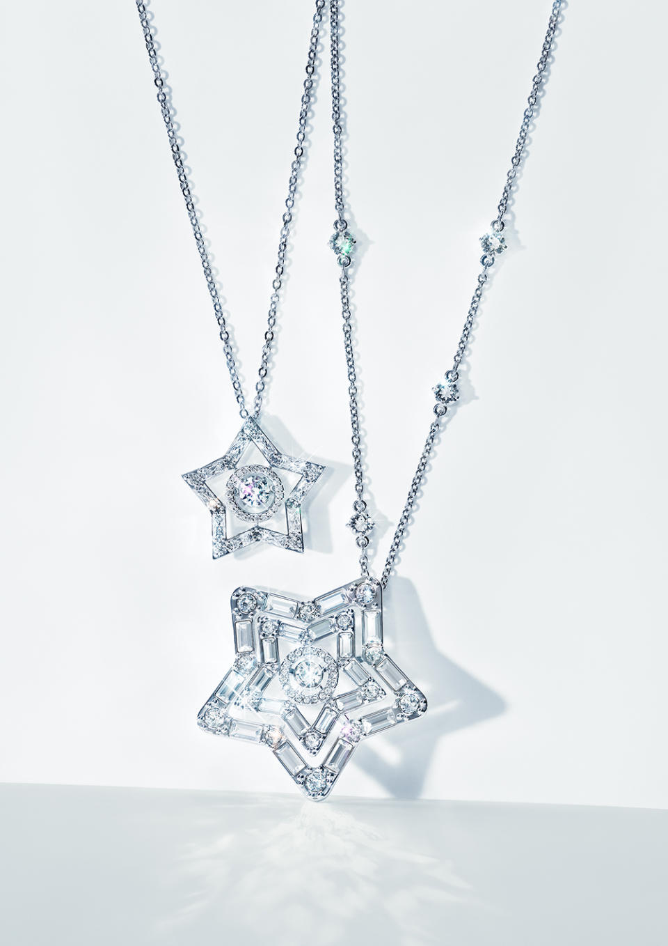 Swarovski’s holiday Stella pieces.