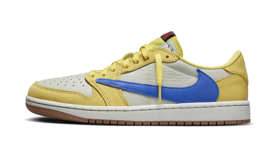 Travis Scott Air Jordan 1 Canary Yellow