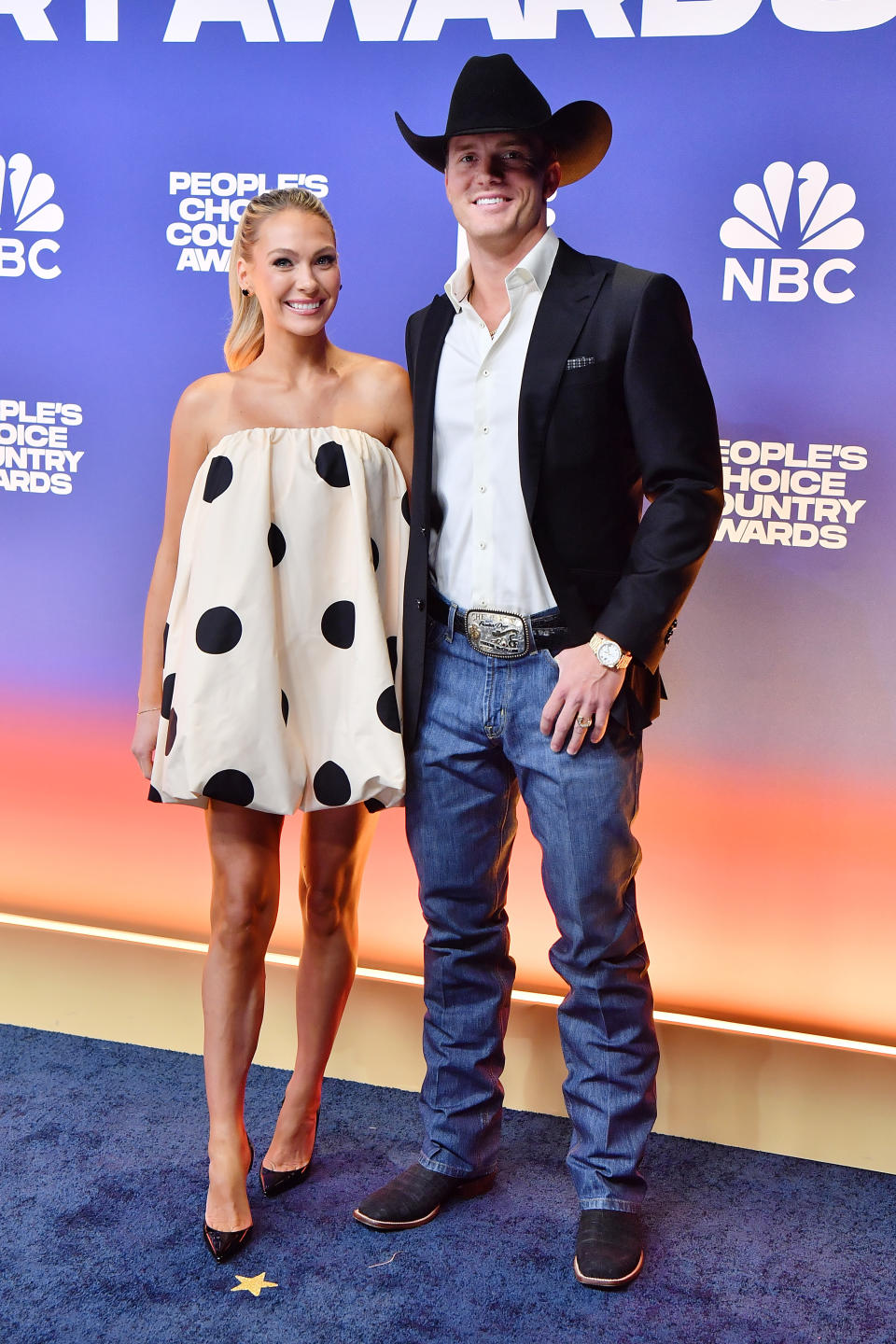 Stars on the 2024 People’s Choice Country Awards Red Carpet Photos of