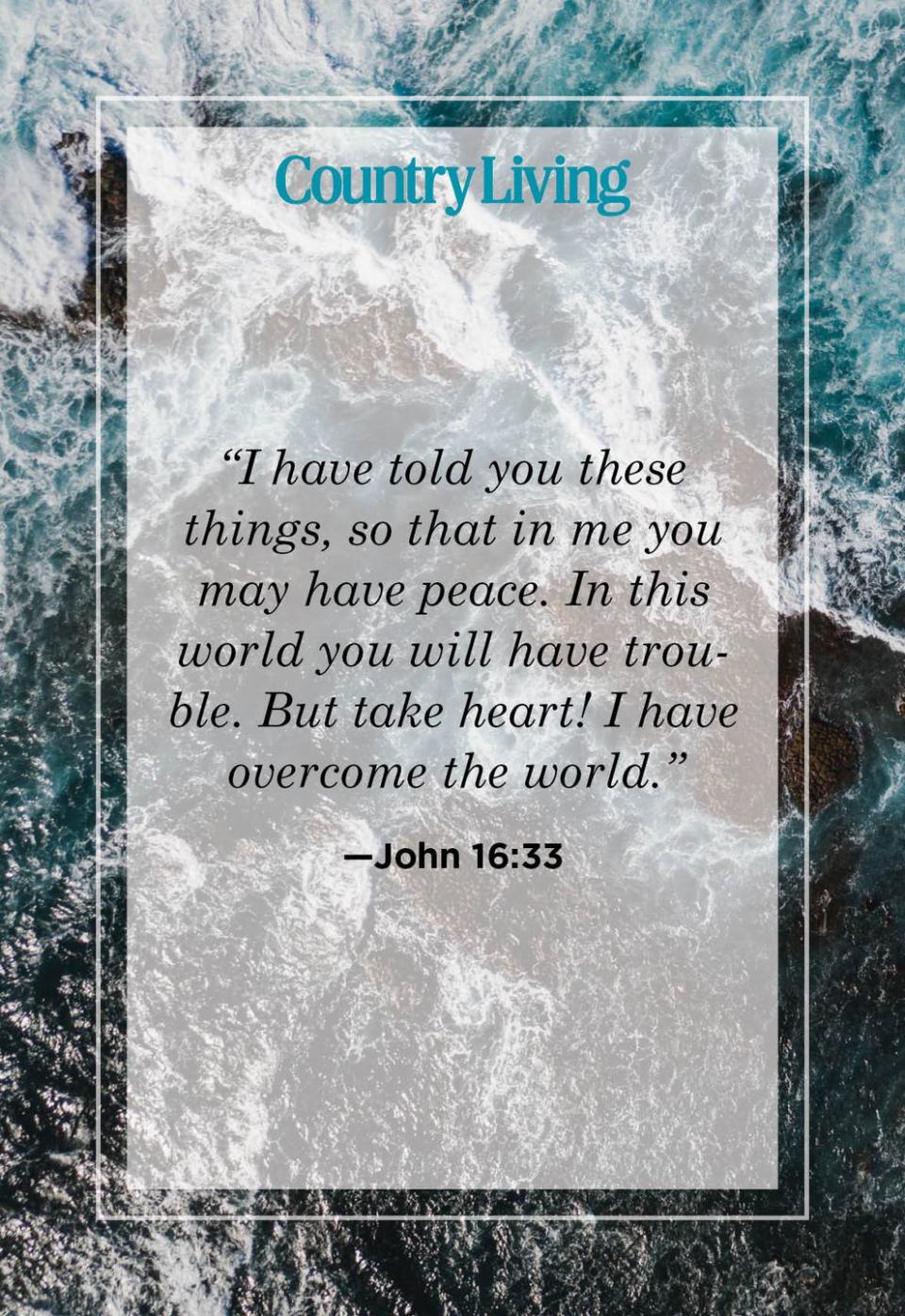 4) John 16:33