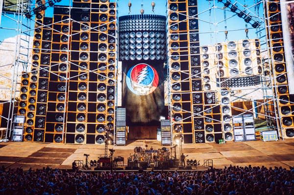 Dead & Company onstage at The Sphere, Las Vegas
