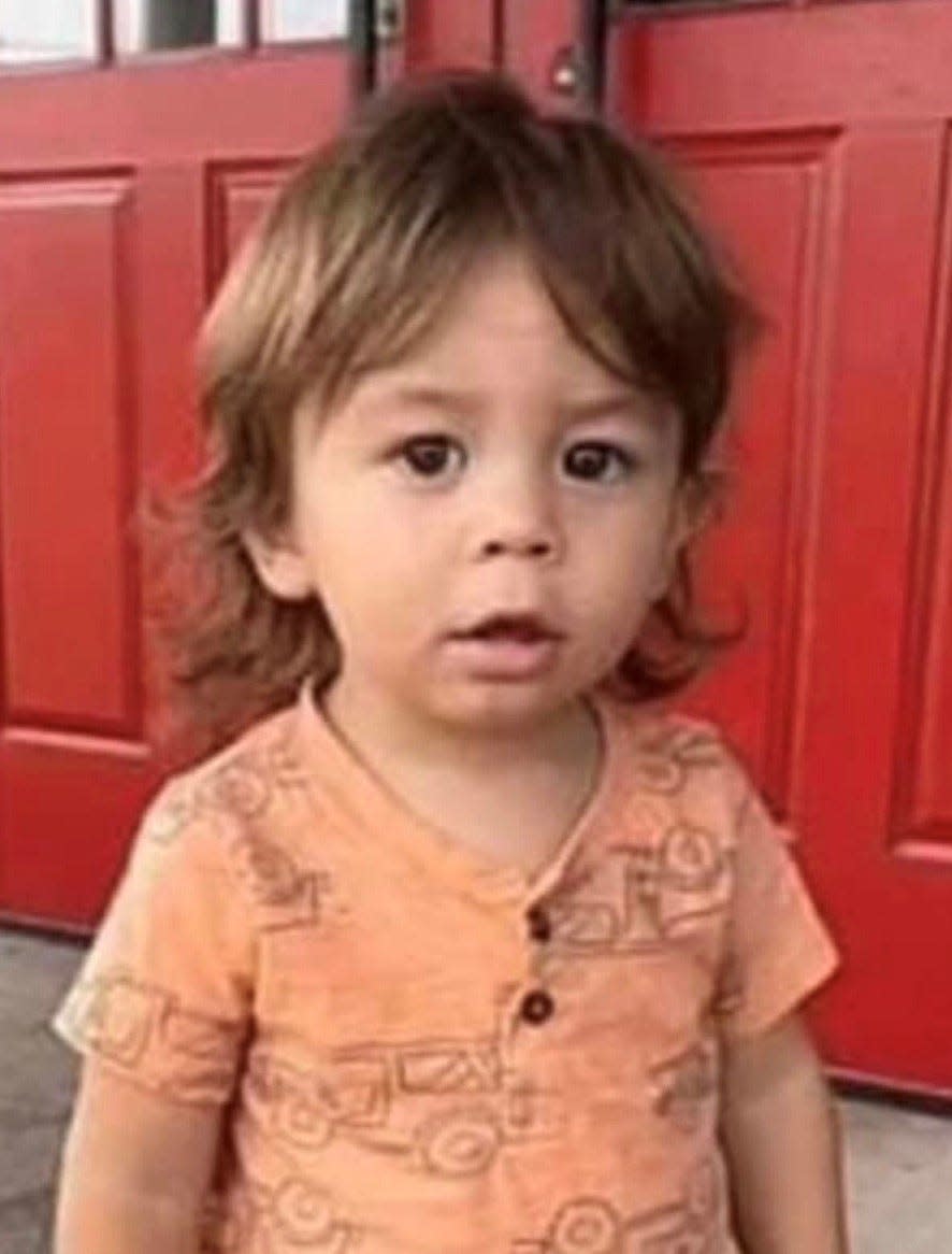 Twenty-month-old Quinton Simon has been missing from his Burkhalter Road home since Wednesday morning.