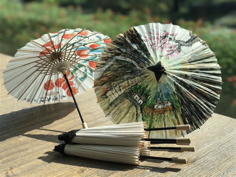 成美文化園舉辦「冬藝季」親子手繪紙傘體驗（圖／成美文化園提供）
