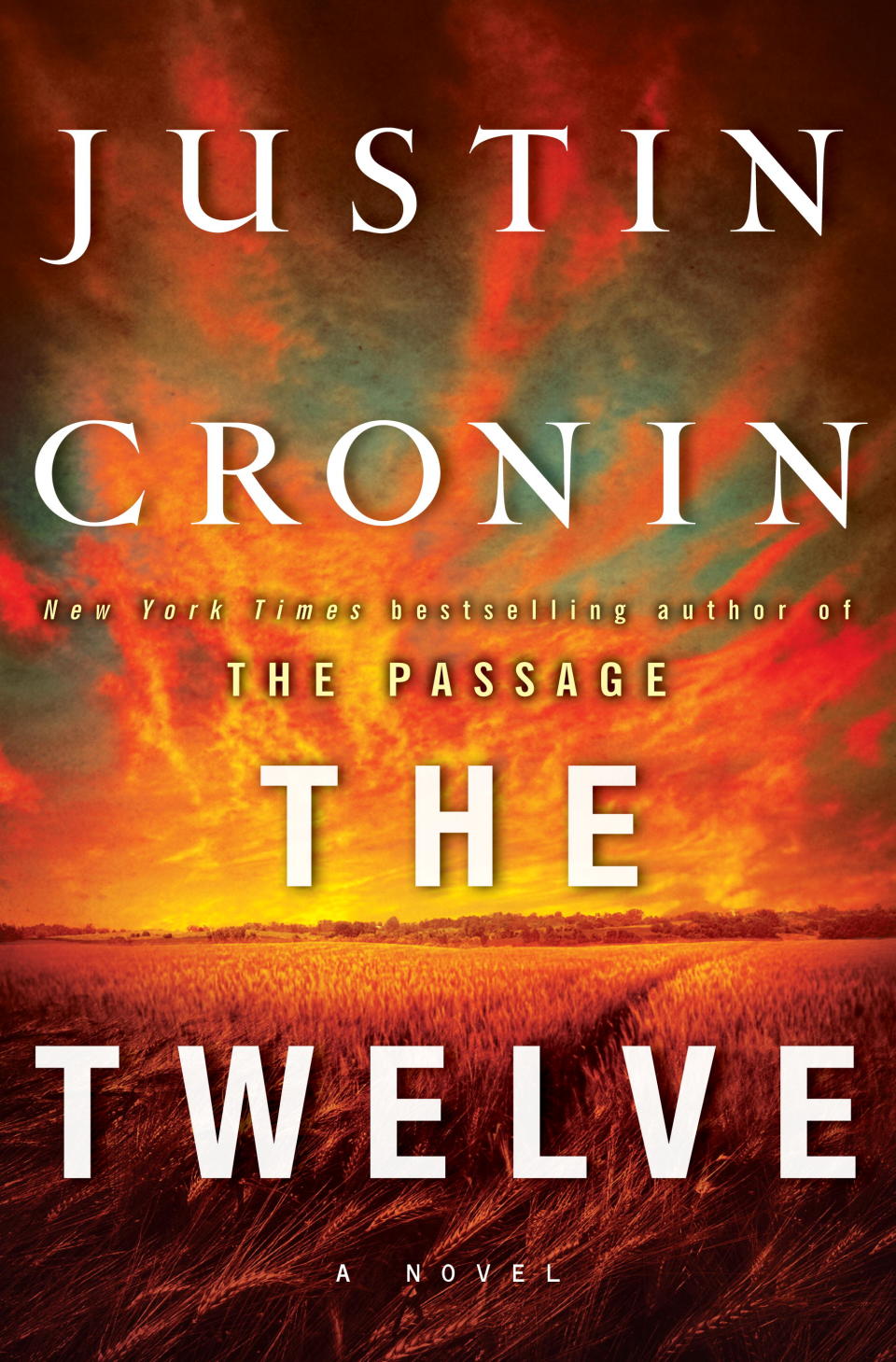 This book cover image released by Ballantine shows "The Twelve," by Justin Cronin. Cronin follows his best-selling "The Passage" with "The Twelve," the second of a planned trilogy, on Oct. 16, 2012. (AP Photo/Ballantine)