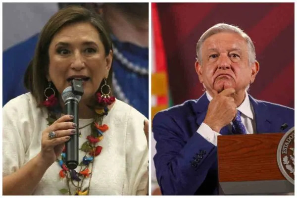 La senadora Xóchitl Gálvez denunció a López Obrador por violencia política de género.