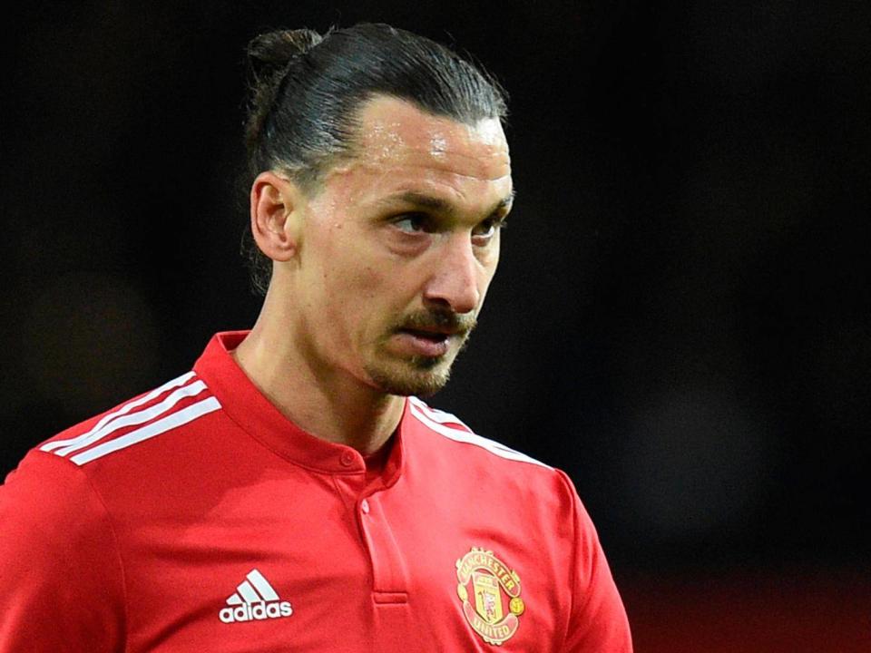 Ibrahimovic made his return for United on Saturday (Getty)