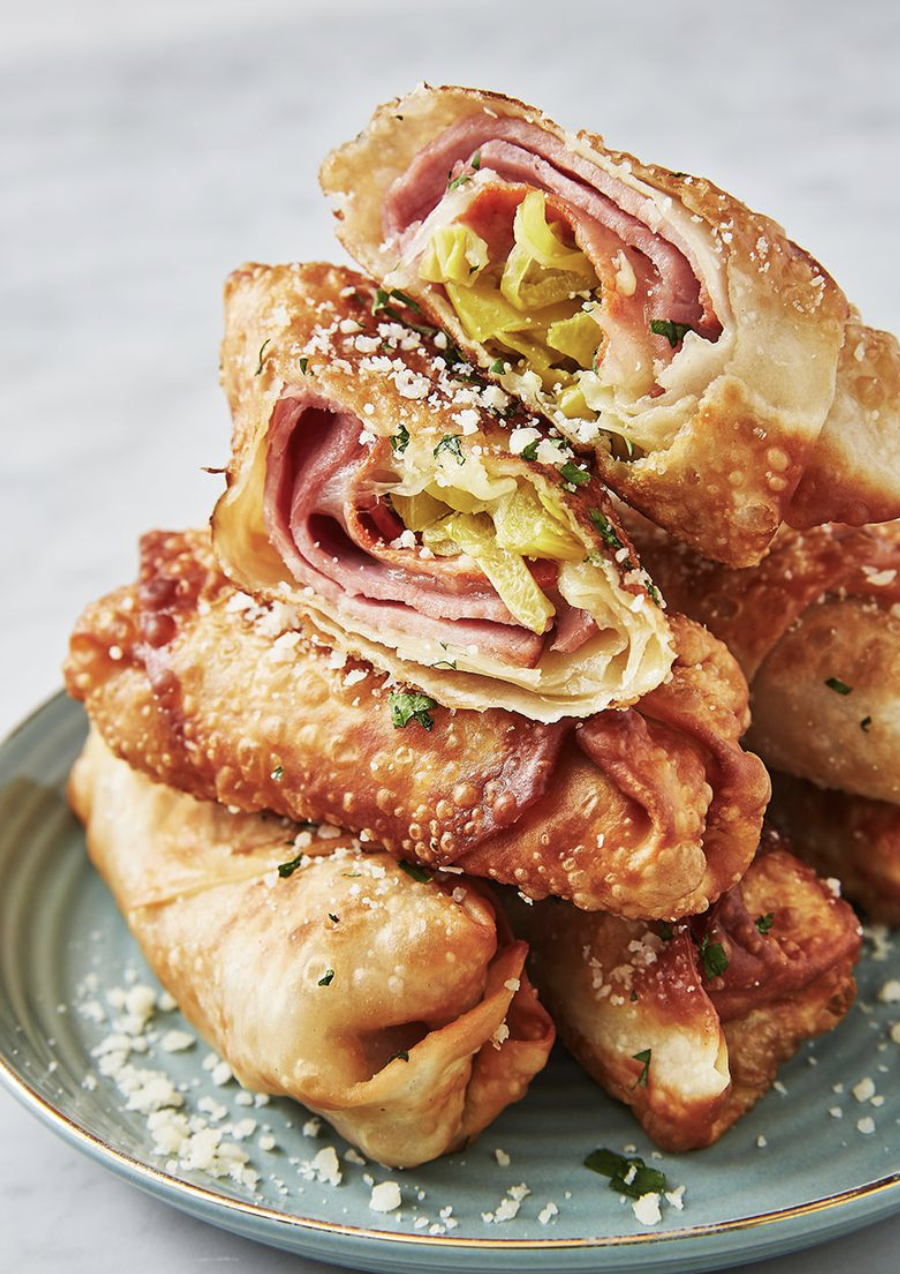 Antipasto Egg Rolls