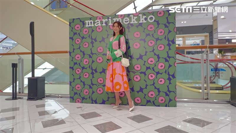 任容萱出席時尚品牌marimekko開幕活動。（圖／記者楊雅芸攝影）