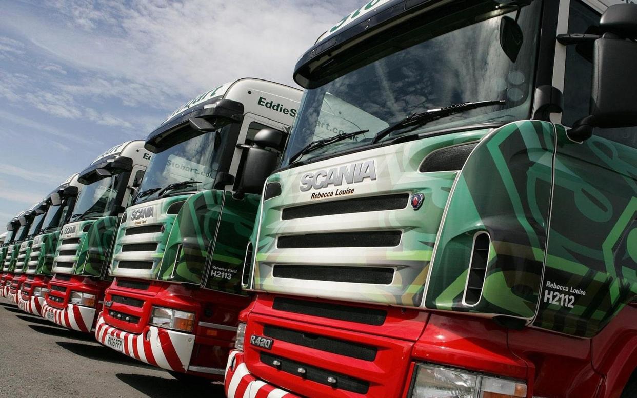 Stobart Group still has a 12.5pc stake in Eddie Stobart Logistics, the trucking firm - Press Association Images