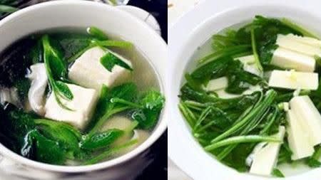 坊間有「菠菜豆腐湯」容易讓人有結石的說法。（圖／資料照片）