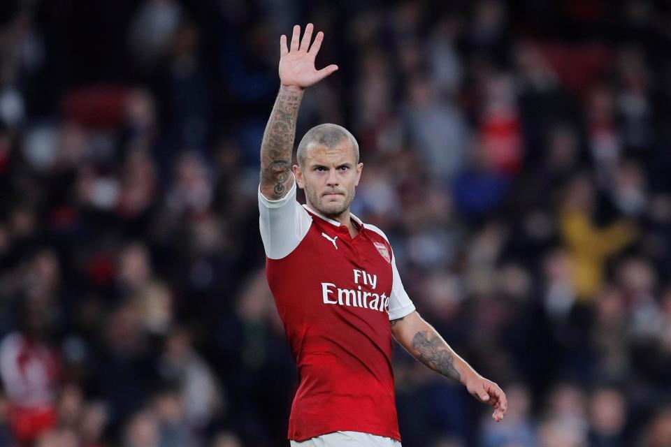 Back with a bang | Jack Wilshere: REUTERS