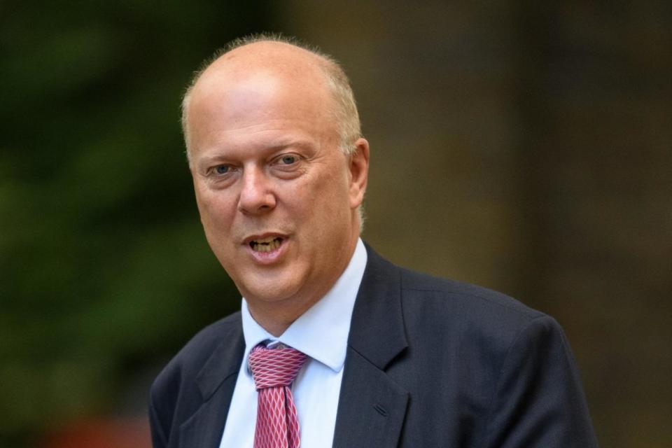 Transport Secretary Chris Grayling has refused to hand over any more cash for Crossrail instead only offering a loan (Getty Images)