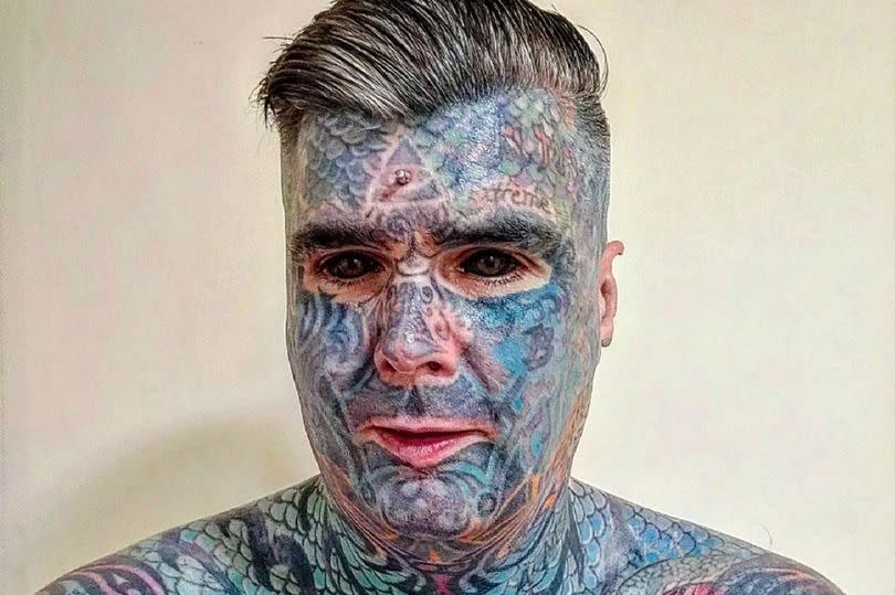 King Of Ink Land King Body Art The Extreme Ink-Ite, formerly known as Mathew Whelan