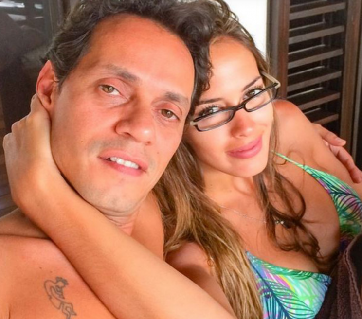 Shannon de Lima y Marc Anthony en tiempos felices. 