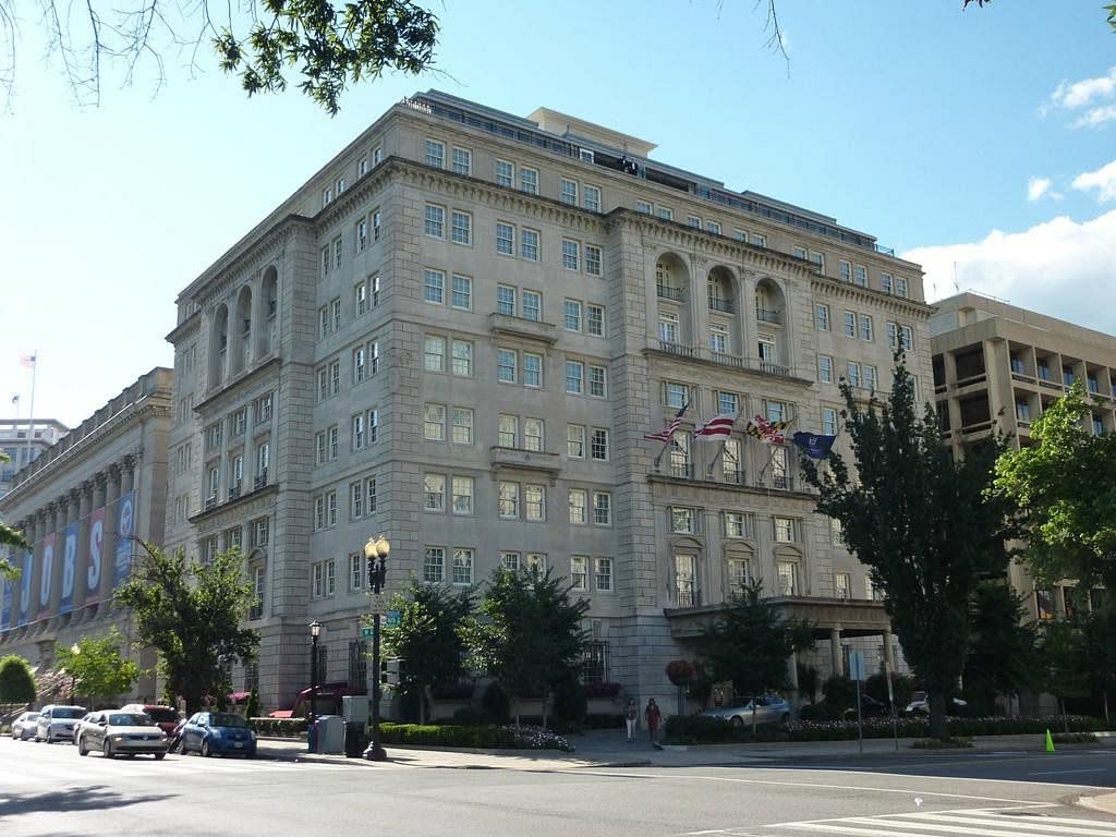 The Hay-Adams hotel in D.C.