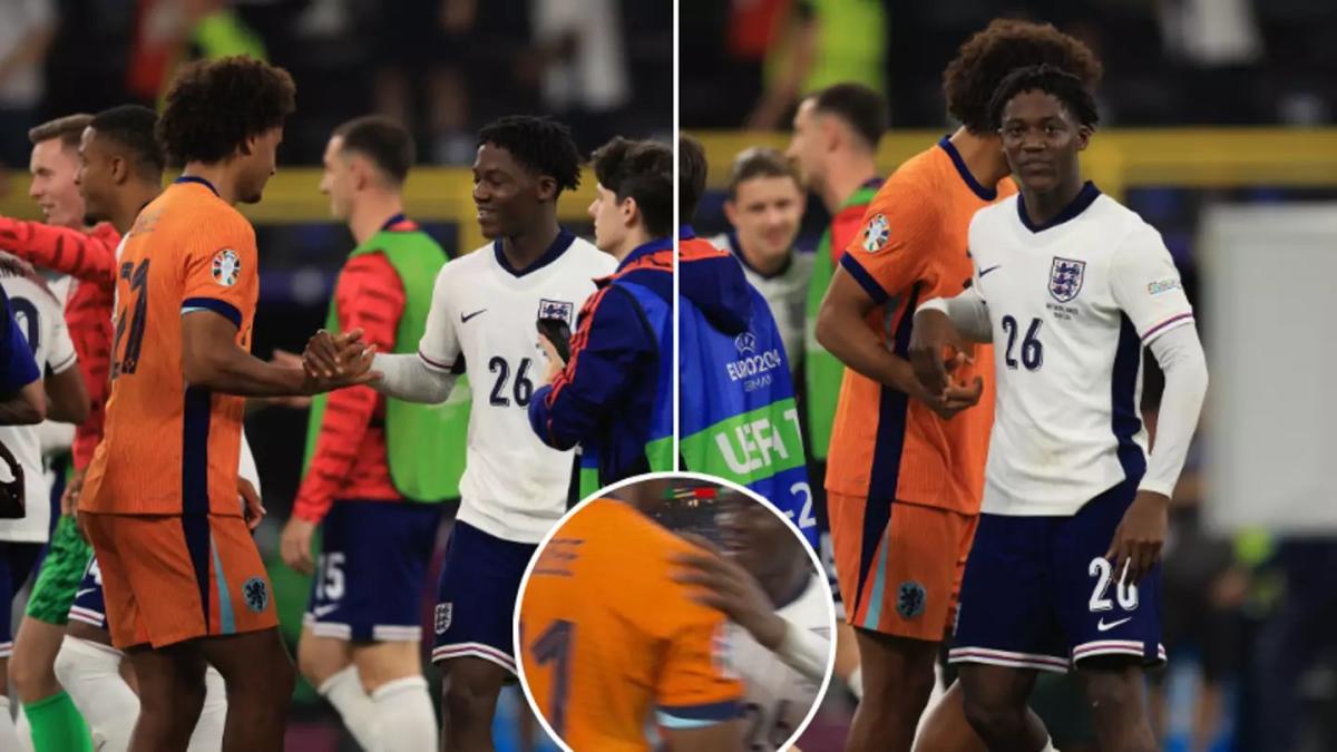 ‘I told him…’: United fans will be delighted with what was said between Zirkzee and Mainoo after Euro meeting