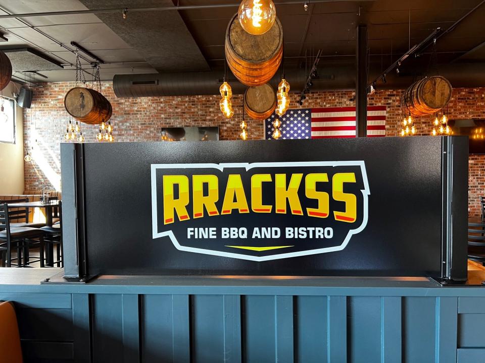 RRACKSS Fine BBQ & Bistro opens in the former Barrel House space in the Market District in Des Moines.