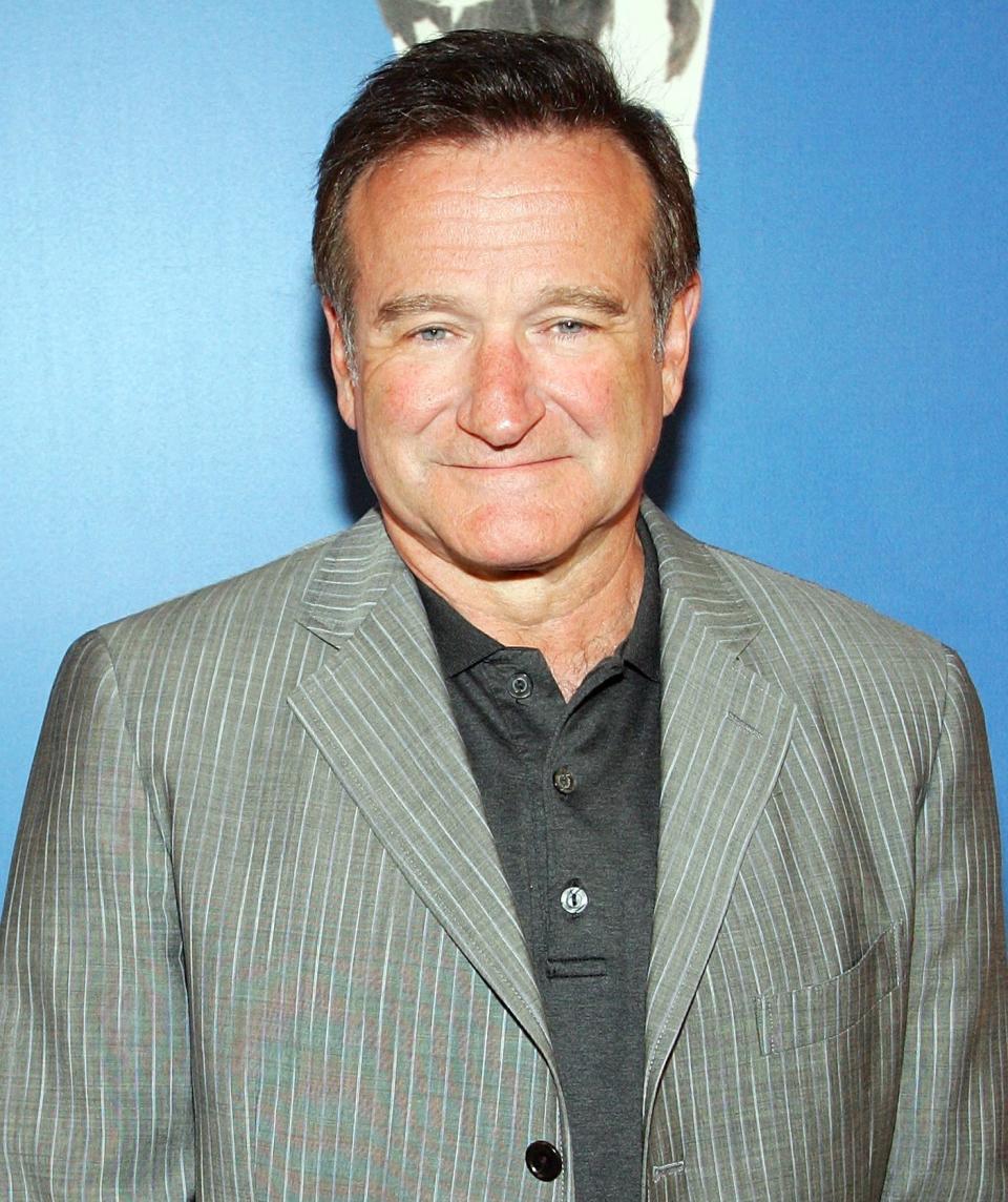 Closeup of Robin Williams