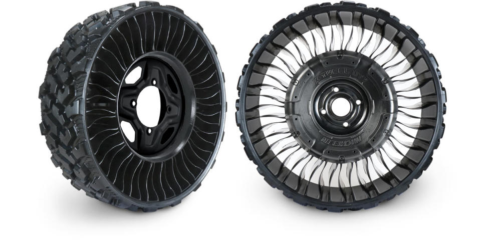Tweel輪胎（Tyre + Wheel）
