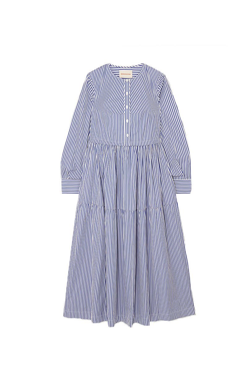 &Daughter Striped Cotton Dress