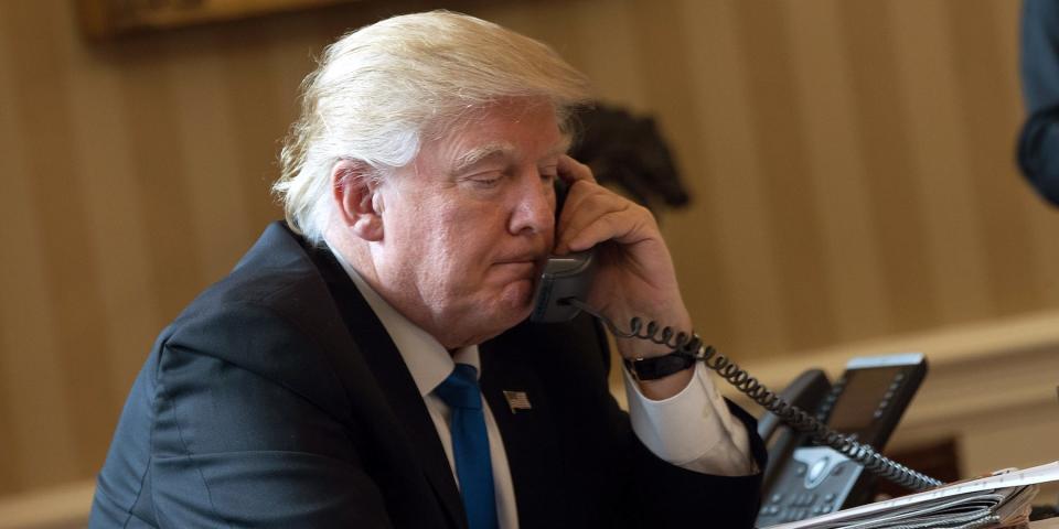 Trump talks to Putin by phone