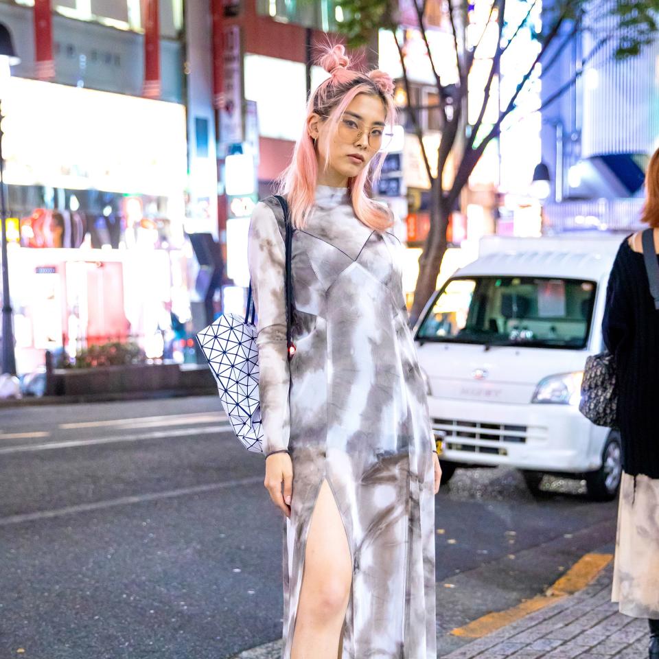 This season at Tokyo Fashion Week, the Japanese capital’s boldest peacocks offered much to marvel at above the neck.