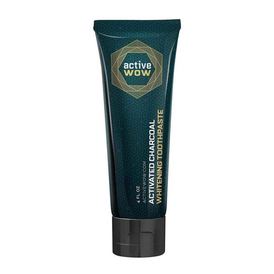 6) Active Wow Teeth Whitening Charcoal Toothpaste