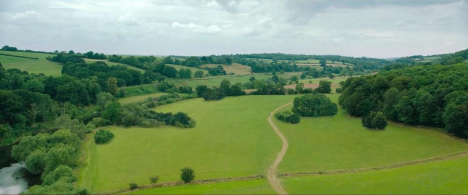 The opening shot of "Enola Holmes" on Netflix. (Photo: Netflix)