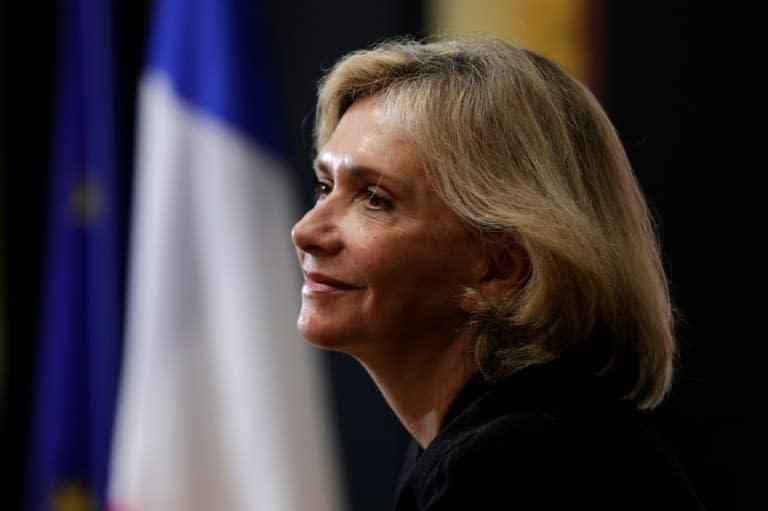 Valérie Pécresse, candidate à l'investiture de la droite à la présidentielle, le 15 octobre 2021 à Clamart, près de Paris - GEOFFROY VAN DER HASSELT © 2019 AFP