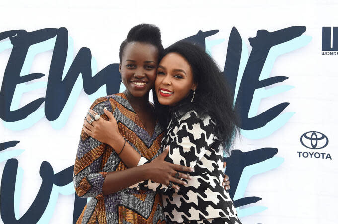 Lupita Nyong'o and Janelle Monae