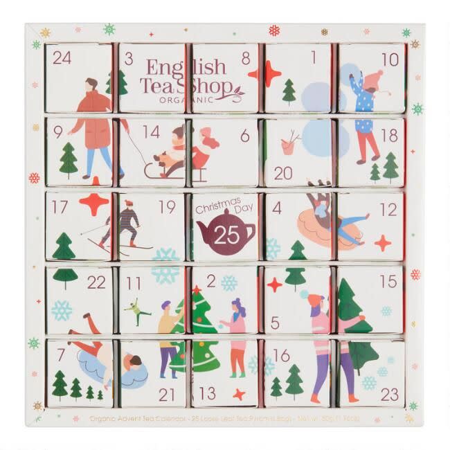 9) English Tea Shop Organic Tea Advent Calendar