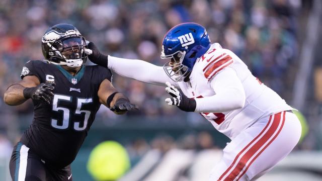 Philadelphia Eagles defensive end Brandon Graham (55) in action