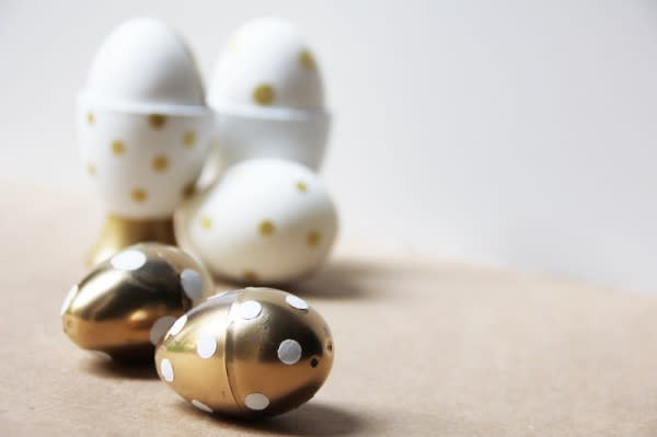 Gold Easter Eggs