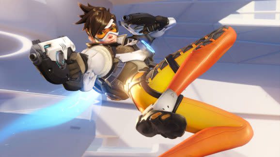 Tracer from Overwatch.